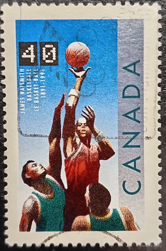 Канада 1991. Спорт. Баскетбол