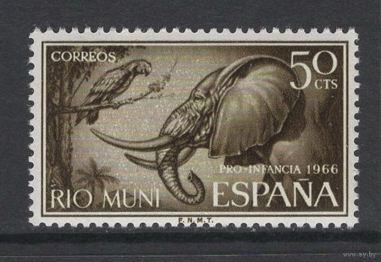 Испанское Рио Муни /Rio Muni 1966** Фауна