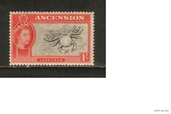 Вознесения Остров(Аскенсион)-1956(Мих.71) , *   ,  Морская  Фауна ,Крабы