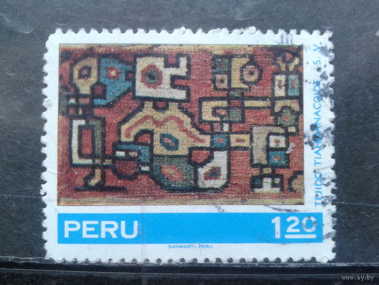 Перу. 1971. Ткань (5 век)
