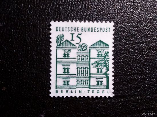 Марка Германия 1964 год Архитектура