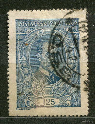 Президент Томаш Масарик. Чехословакия. 1920