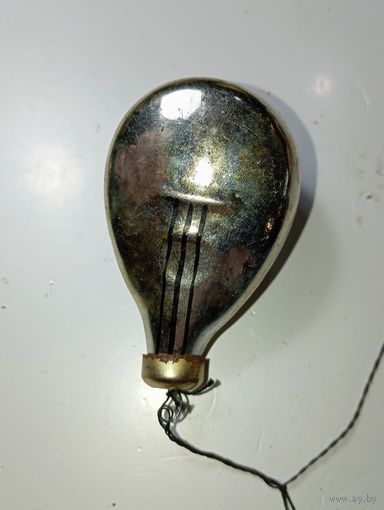 Ёлочная игрушка  - МАНДАЛИНА  . СССР .