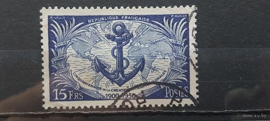 РАСПРОДАЖА ФРАНЦИЯ 1951г. Полная серия. Гаш.