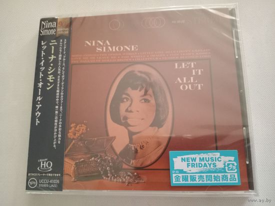 (cd)  Nina Simone – Let It All Out  (UHQCD) (made in Japan)