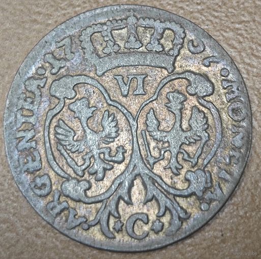 6 грошей 1757 года. Пруссия