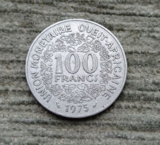 Werty71 Французская Западная Африка 100 франков 1975