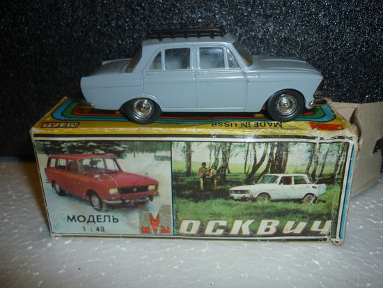 Модель авто Москвич 408. ДАЧА. Сделано в СССР. 1:43