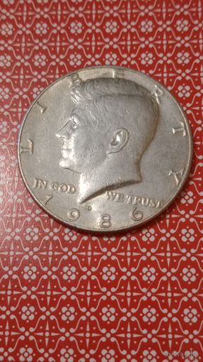 США 1 доллар 1986 D