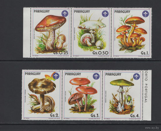 Парагвай 1986** Грибы