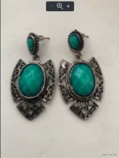 Серьги, бижутерия СССР, винтаж