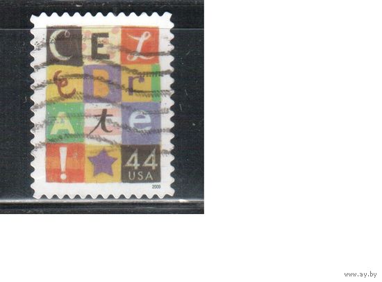 США-2007 (Мих.4300) , гаш., Поздравительные марки (одиночка),