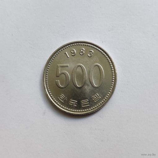 Южная Корея 500 вон 1983