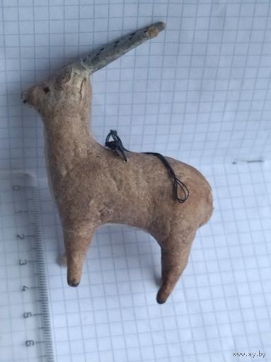 Елочная игрушка папье Маше