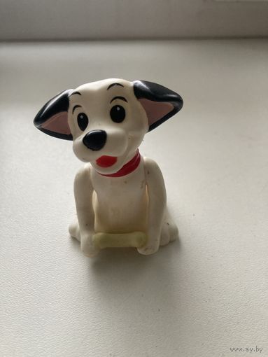 Фигурка, щенок Лаки, персонаж м/ф "101 долматинец", 90-е гг.