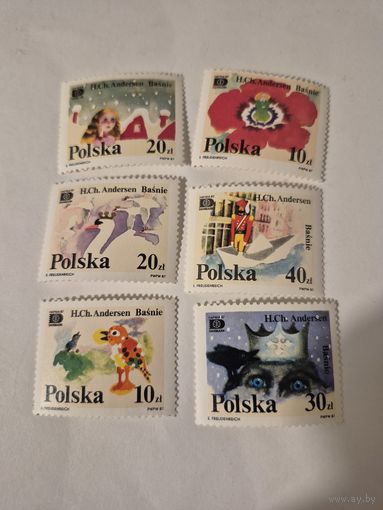 Чистые марки польши polska