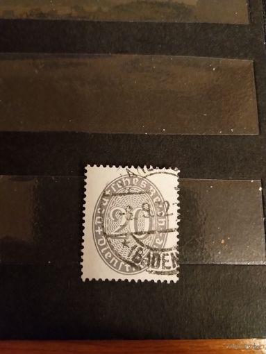 1927 Германия Рейх служебная мих119Х оценка 4 евро  (1-5)