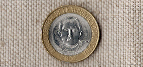 Доминикана /Доминиканская Республика 5 песо 2002