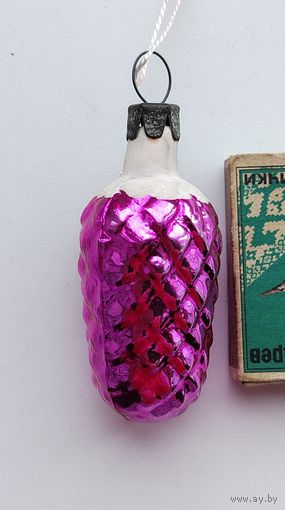 Ёлочная игрушка. Шишка. Ш-15.