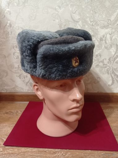 Шапка ушанка офицера СССР