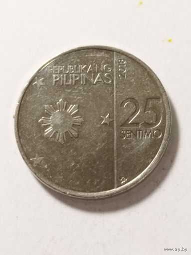 Филиппины 25 сентим 2018