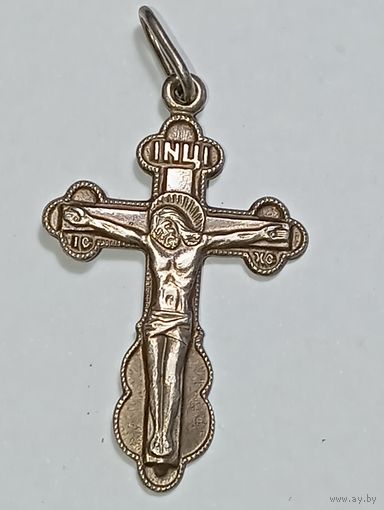 Крестик серебро  925 проба .