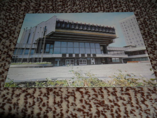 Открытка Мінск. Кінатэатр ``Масква``.