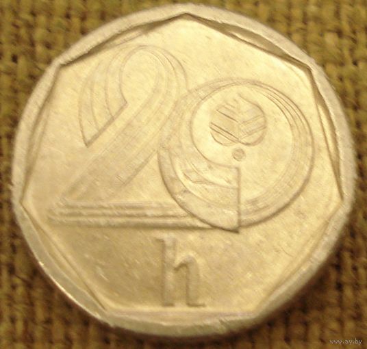 20 геллеров 1995 Чехия