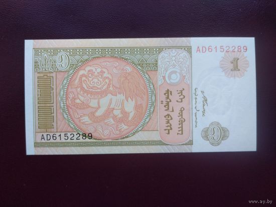 Монголия 1 тугрик 2008 UNC