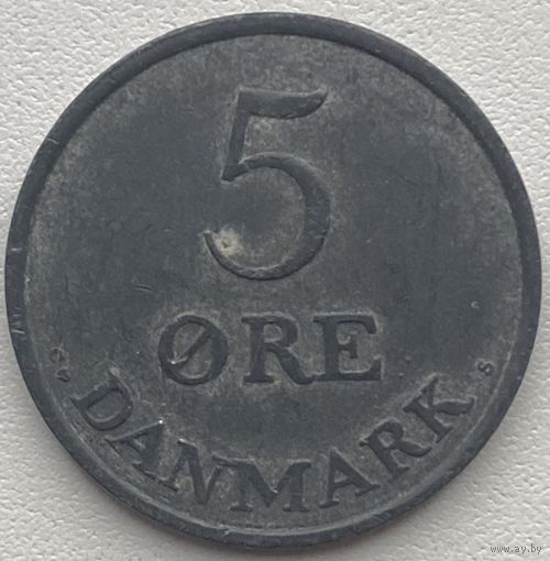 Дания 5 эре 1959 г.