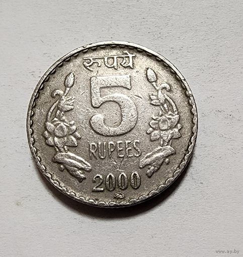 Индия 5 рупий, 2000