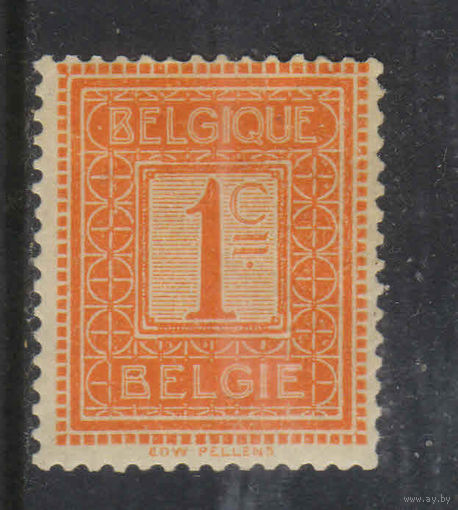 Бельгия Кор 1912 Номинал Стандарт #89*