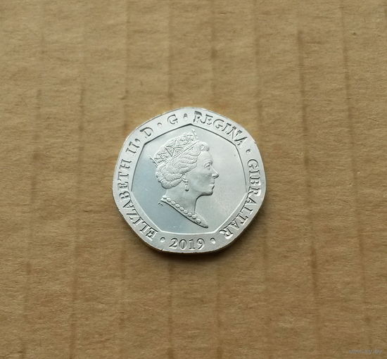 Гибралтар, 20 пенсов 2019 г., Островные игры