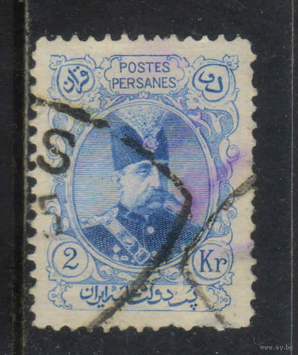 Иран Персия 1903 Мозафереддин Шах Каджар  Стандарт #192