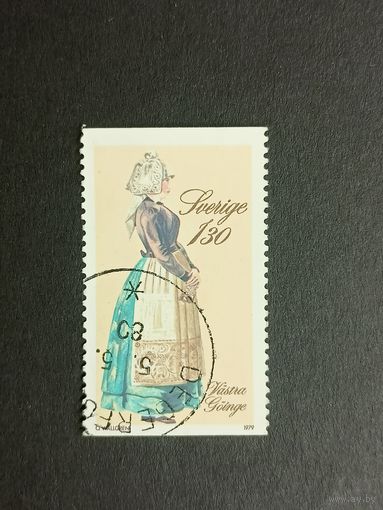 Швеция 1979. Народные костюмы