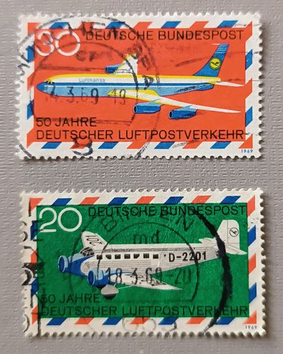 Самолёты. ГДР, 1969