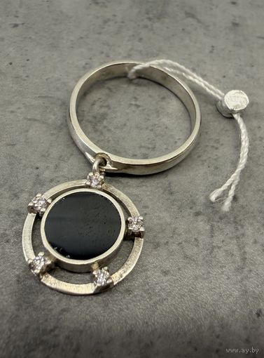 Кольцо СЕРЕБРО 925 пр. 17.5 р-р (4).  Распродажа коллекции!!!