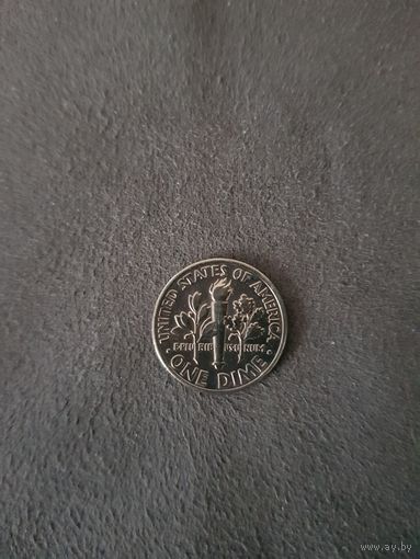 1 Дайм 1989   "Roosevelt Dime"