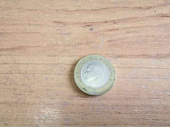 Турция 1 лира 2013 г.