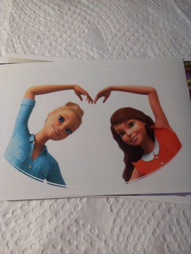 Наклейки Барби 2021 год. 130