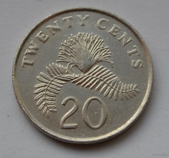 Сингапур, 20 центов 1985 г.