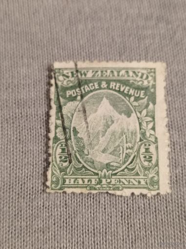 Новая Зеландия 1898 года. Гора Кука.