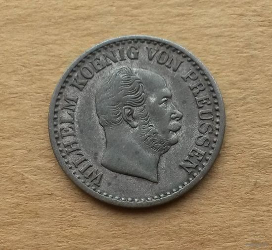 Пруссия, 1 зильбергрошен 1870 г., биллон, Вильгельм I (1861-1888)