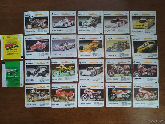 Вкладыши Bombibom Бомбибом 2 серия Полная коллекция 90шт + 2 обертки!!