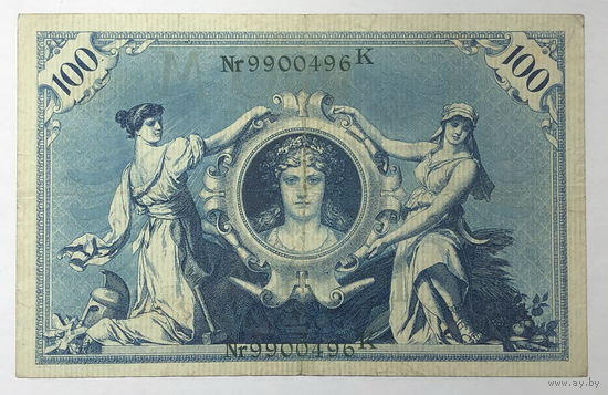 100 марок 1908