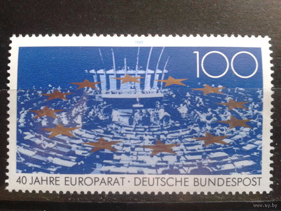 ФРГ 1989 40 лет Европарламенту** Михель-2,2 евро
