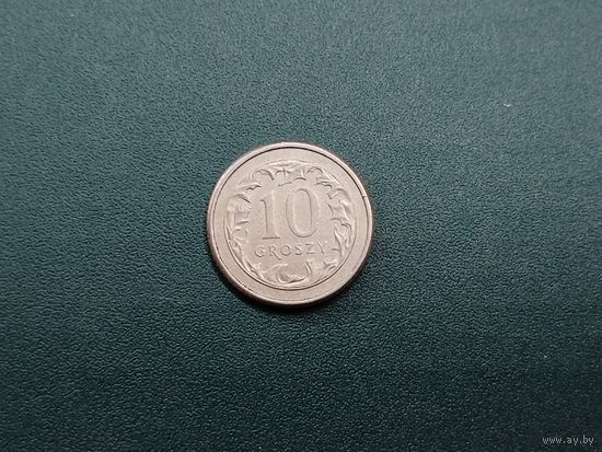 10 грошей Польша.