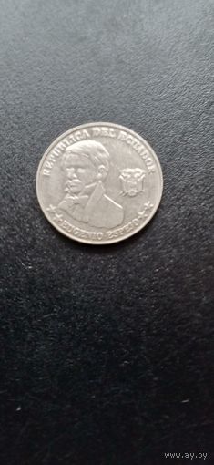 Эквадор 10 сентаво 2000 г.