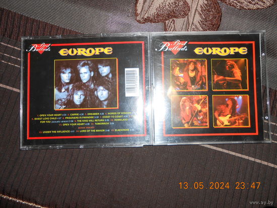Europe - Best Ballads / CD
