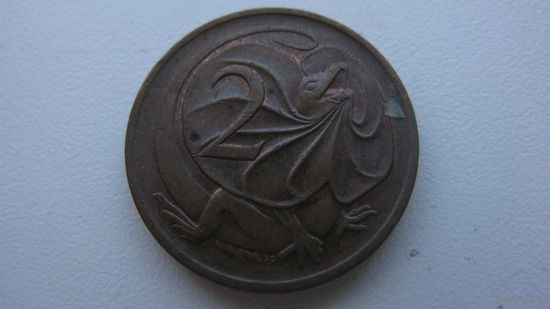 Австралия 2 цента 1975